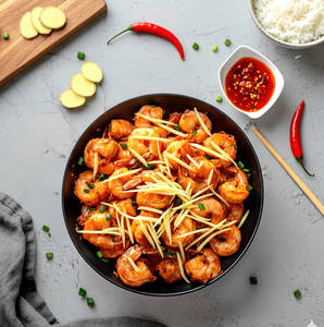 Ginger Prawn