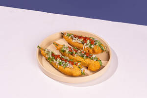 Stuffed Mirchi Bajji (3pcs)