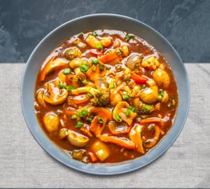 Chilli Mushroom Gravy