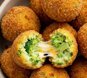 Broccoli Cheese Corn Nuggets