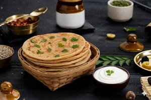 Pudina Lacha Parantha