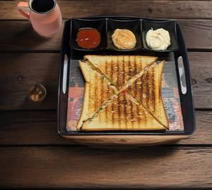 Grilled veg sandwich