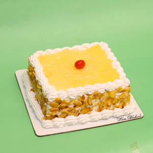 Full Pineapple Cake - 500 Gm