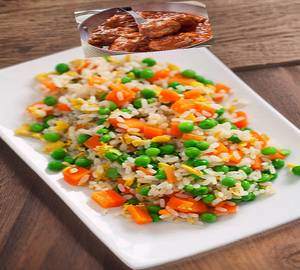 1 Egg Tarka + 4 Tawa roti