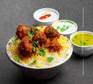 Chicken Fry Bit Biryani