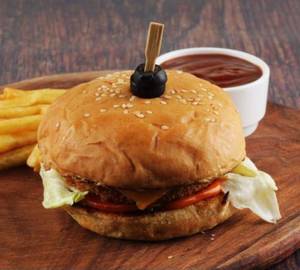 Veg cheese burger