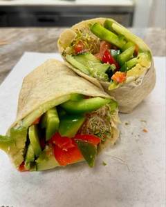 Fresh veggies wrap