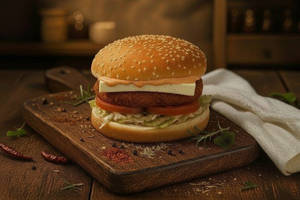 Jain Paneer Burger