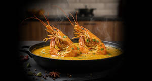 Golda Chingri Malaikari (prawn)