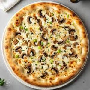 Mushroom Pizza 8 Inch
