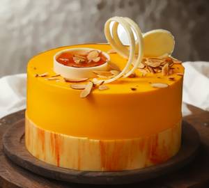 Eggless Mango Almond Cake (1/2 Kg)
