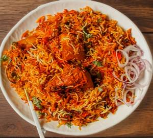 Singapuri chicken biryani.