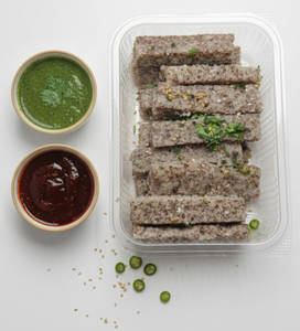 Healthy Ragi Dhokla (nachni)