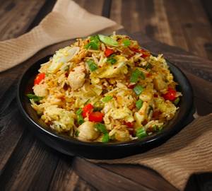 Egg chicken fried rice