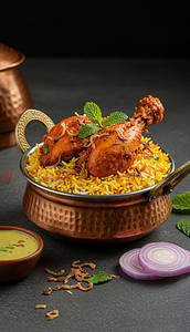 Chicken Leg Biryani