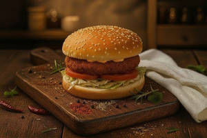 Banana Tikki Burger