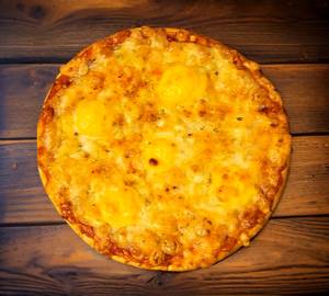 Four cheese pizza