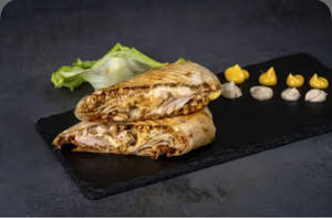 Golden Tandoori Twist Shawarma