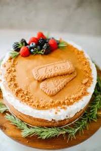 Lotus biscoff cake