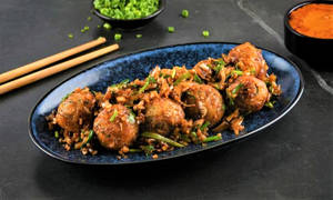 Veg Manchurian Dry (mini | 5 Pcs)