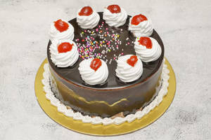 Choco vanilla cake