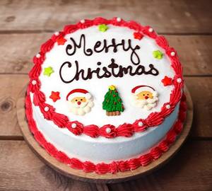 Berry Christmas Chocolate Brownie Cake [1kg]