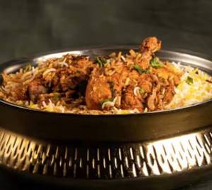 Hydrabadi Chicken Dum Biryani Large [4 Pieces]
