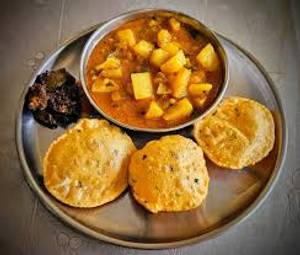 Kachuri with sabji [4 piece]