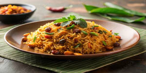 Tamarind Rice (pulihora)