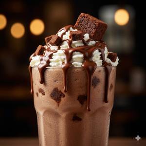 Brownie Nutella Thickshake