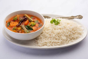 Rassam Rice (rassam Sadam)