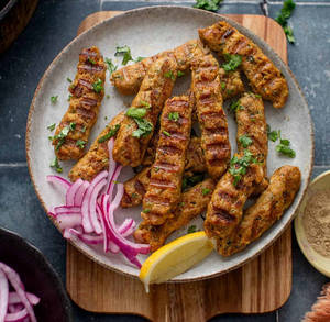 Chicken Seekh Kebab (100 % Chicken )