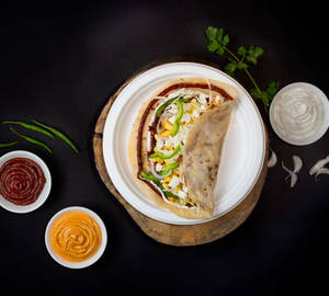 Cheese Chilli Paneer Frankie