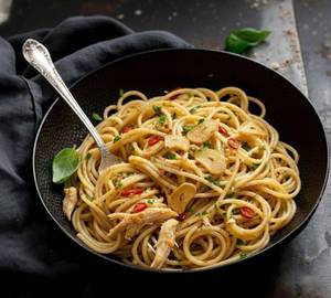 Spaghetti Aglio Olio [Chicken]