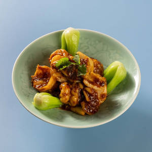 Three Style Seafood In Xo Sauce