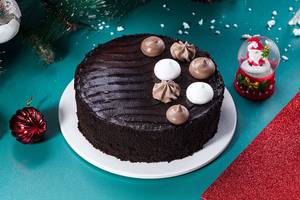 Triple Choco Mousse Cake (500 gm) (Eggless)
