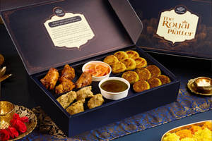 Veg Kebab and Tandoori Chicken Platter