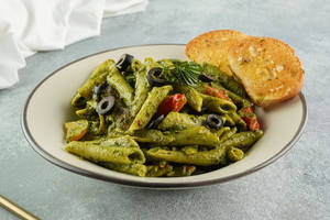 Penne Genovese Basil Pesto