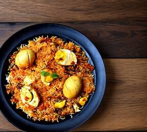 Singapore egg biryani.