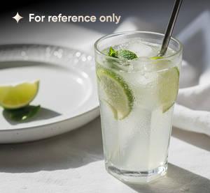 Lemon juice soda