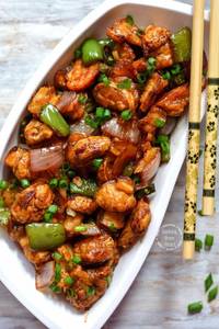Chilli Mushroom Dry
