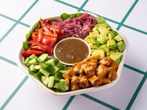 Tandoori Paneer & Avocado Salad