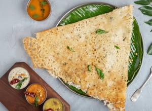 Ghee Onion Rava Dosa
