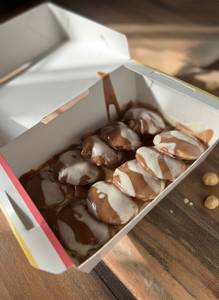 Choco volcano pancake