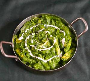 Sattvik Hariyali Kadhai Sabzi (Gluten Free, Nut Free)