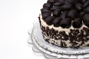 Choco chips cake
