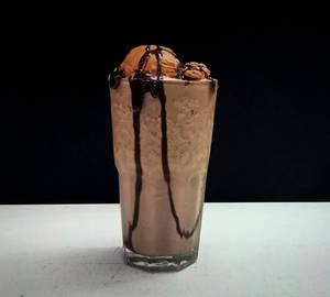 Dark chocolate thickshake