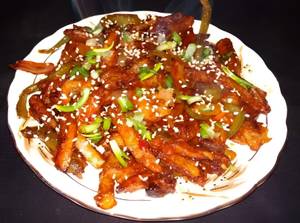 Honey Chilly Potato