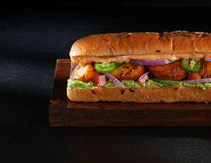 Spicy Aloo Sub-Sandwich