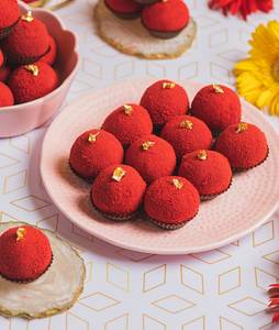 Red Velvet Cheese Ladoo